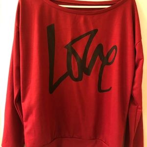 Off the shoulder Sweater